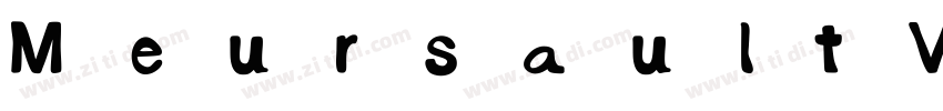 MeursaultVF UltraCon字体转换